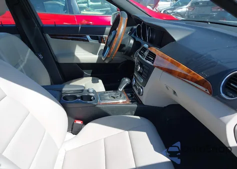 2012 Mercedes-Benz C 250 Luxury/Sport from USA, damaged, VIN WDDGF4HB1CA725623